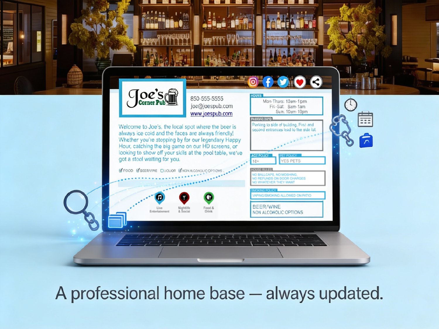 MicroSite - Your professional event home base